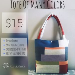 Tote Of Many Colors